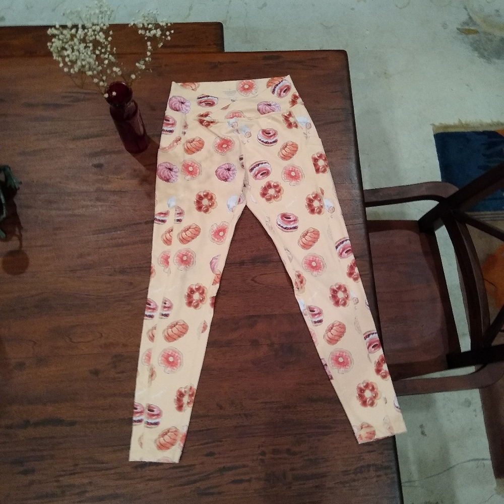 Ironyokai doughnut print leggings **for sale**